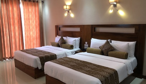 Habitación, 2 camas de matrimonio, no fumadores