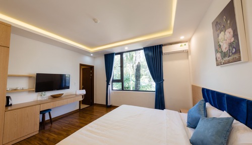 Habitación Deluxe doble, vistas a la piscina