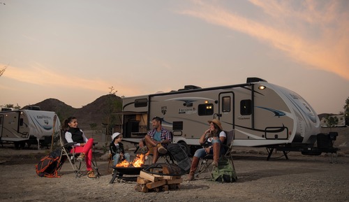 Standard Caravan with Scenic Mountain View & Complimentary Adventure Activities