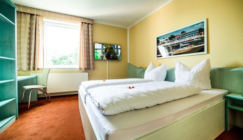 Habitación doble, baño privado