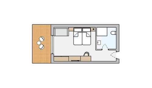 Habitación triple estándar (Private Lodge +16)
