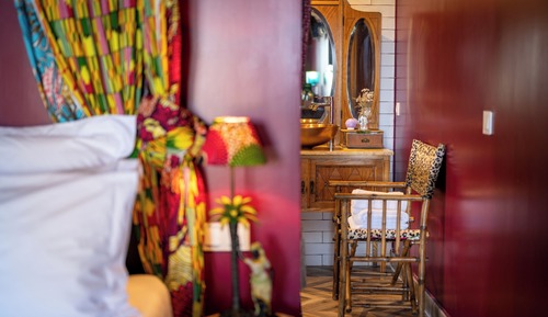 Suite de diseño, 1 cama de matrimonio, baño privado (Afrika)