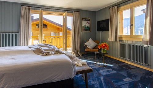 Habitación Deluxe doble, balcón, vistas al valle