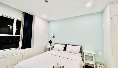 Apartamento de lujo, 1 cama de matrimonio grande, acceso a la piscina