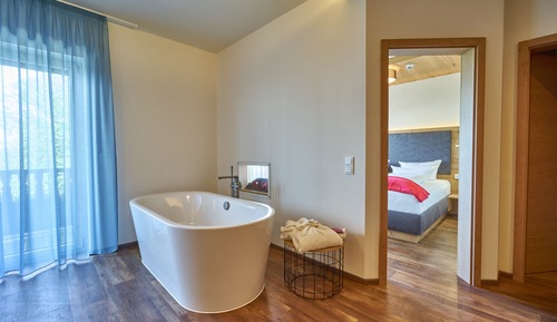 Estudio Deluxe, 1 habitación, bañera, vistas al jardín (Cox Orange)