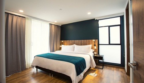 Suite, 1 cama de matrimonio grande con sofá cama