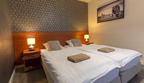 Habitación estándar doble, 2 camas individuales, no fumadores