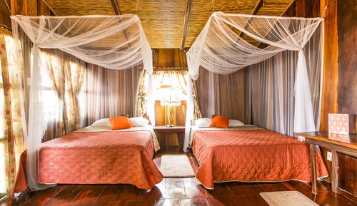 Cabaña Premium, 2 camas de matrimonio, no fumadores