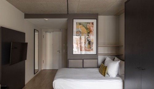 Suite estudio junior, balcón