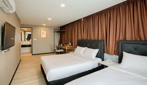 Habitación triple familiar, varias camas, no fumadores