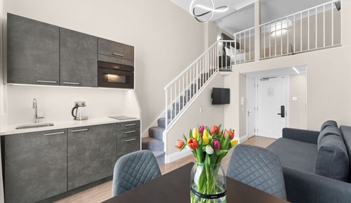 Estudio Gallery, 1 cama doble con sofá cama, no fumadores