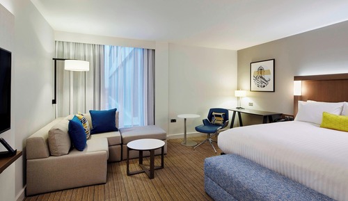 Habitación ejecutiva, 1 cama de matrimonio grande con sofá cama, no fumadores