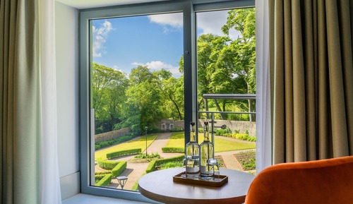 Habitación doble, vistas al jardín