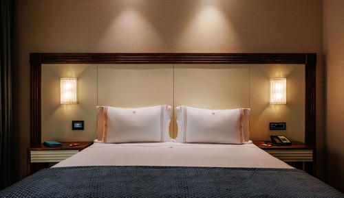 Habitación Deluxe, 1 cama de matrimonio grande, vistas al puerto deportivo