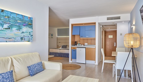 Suite junior, terraza