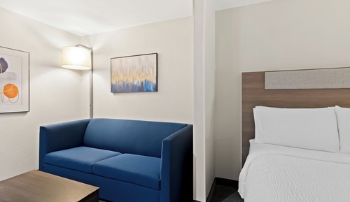 Suite, 1 cama de matrimonio grande con sofá cama