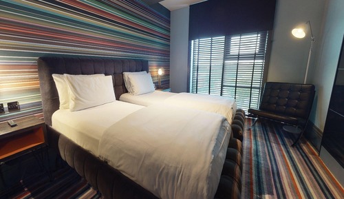 Habitación con 2 camas individuales, 2 camas individuales