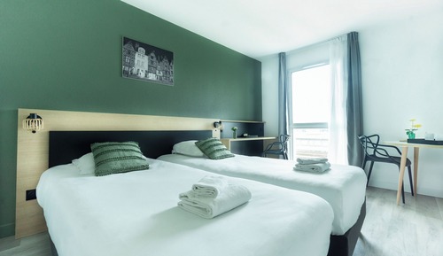 Estudio Confort, 2 camas individuales