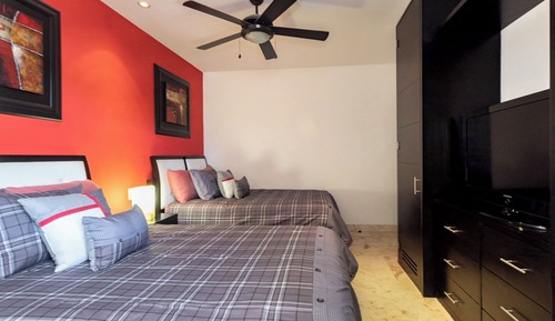 Ático panorámico, 2 habitaciones, 2 baños, vistas al mar