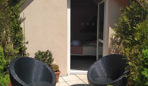 Habitación doble, terraza