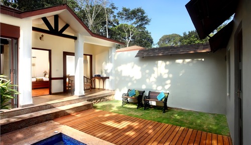 Villa, 1 cama de matrimonio grande, bañera de hidromasaje