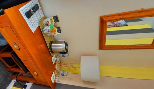 Habitación básica doble, baño privado (Double room number 5)