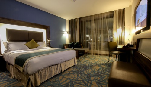 Suite superior, 1 cama doble con sofá cama, vistas a la ciudad