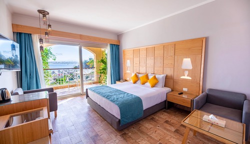 Habitación, vistas al mar