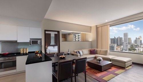 Suite ejecutiva, 1 habitación, no fumadores, vistas a la ciudad