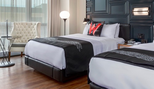 Habitación, 2 camas de matrimonio, no fumadores