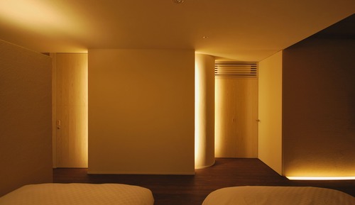 Habitación de lujo con 2 camas individuales (with Open Air Bath)