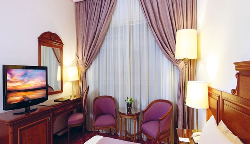 Suite ejecutiva, 1 cama de matrimonio grande con sofá cama