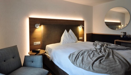 Habitación individual superior, vistas a la montaña