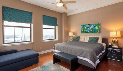 Suite, 1 cama de matrimonio grande con sofá cama, no fumadores