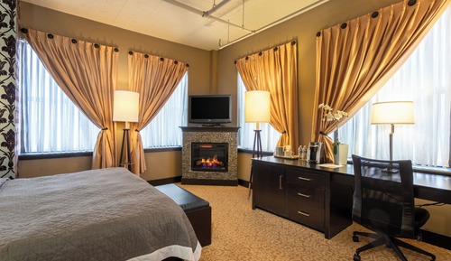 Habitación estándar, chimenea