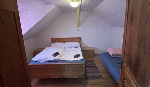 Cabaña básica, vistas a la montaña