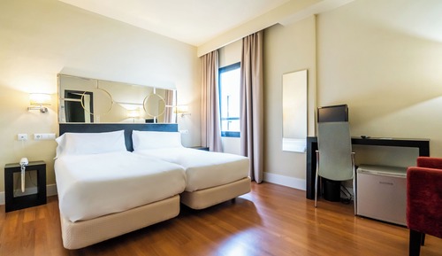 Habitación con 2 camas individuales