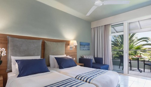 Habitación doble, vistas al jardín