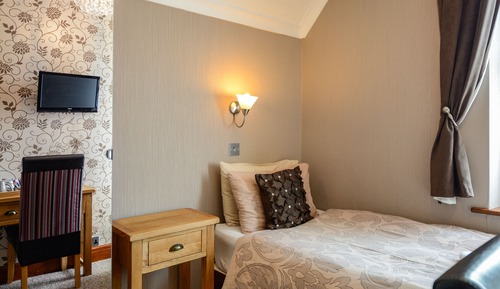 Habitación individual estándar, baño compartido