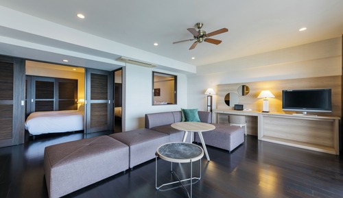 Suite panorámica, 1 habitación, no fumadores, vistas al mar