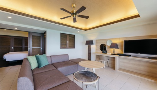 Suite ejecutiva, 2 habitaciones, no fumadores, vistas al mar