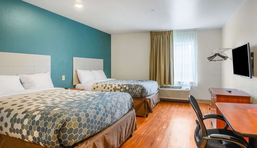 Habitación, 2 camas dobles, accesible para personas con discapacidad, no fumadores