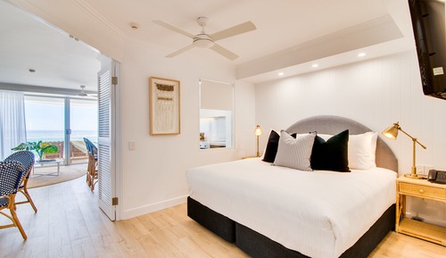 Ático, 1 habitación, frente a la playa