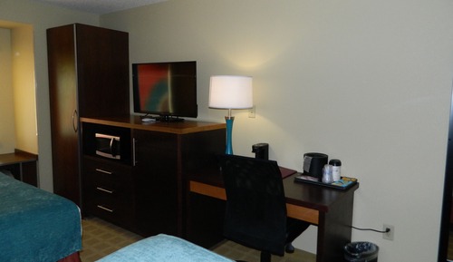 Habitación estándar, 2 camas de matrimonio, accesible para personas con discapacidad, no fumadores