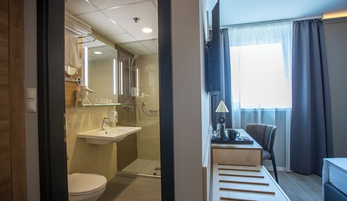 Habitación estándar con 1 cama doble o 2 individuales