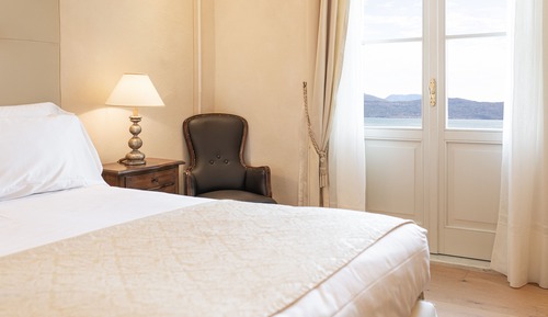 Habitación individual superior, vistas al lago