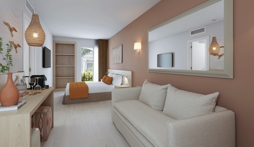 Habitación doble superior, balcón