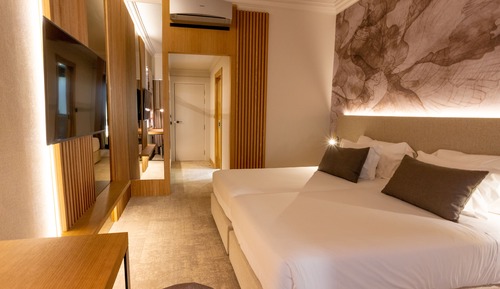 Habitación familiar, vistas a la montaña