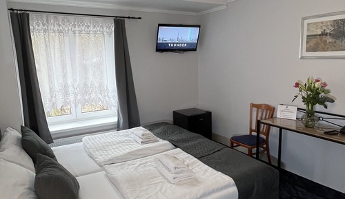 Habitación con 1 cama doble o 2 individuales