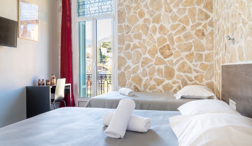 Habitación familiar, vistas a la montaña